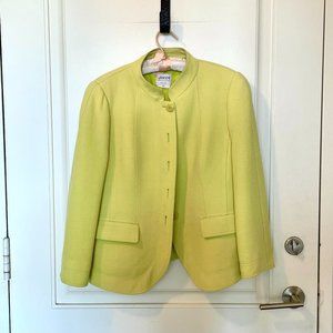 Armani Blazer - trendy bright chartreuse (lime green/yellow) Made in Italy